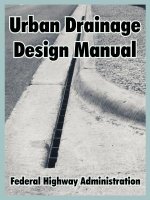 Urban Drainage Design Manual