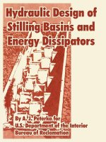 Hydraulic Design of Stilling Basins and Energy Dissipators