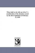 What Shall We Do with Our Silver? a Consideration of the Situation Caused by the Silver Legislation of February 12, 1878