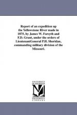 Report of an expedition up the Yellowstone River made in 1875, by James W. Forsyth and F.D. Grant, under the orders of LieutenantGeneral P.H. Sheridan