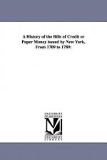 History of the Bills of Credit or Paper Money issued by New York, From 1709 to 1789