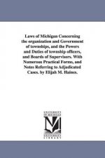 Laws of Michigan Concerning the organization and Government of townships, and the Powers and Duties of township officers, and Boards of Supervisors. W