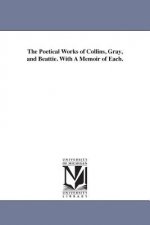 Poetical Works of Collins, Gray, and Beattie. With A Memoir of Each.