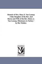 Memoir of Mrs. Mary E. Van Lennep