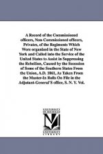 Record of the Commissioned officers, Non-Commissioned officers, Privates, of the Regiments Which Were organized in the State of New York and Called in