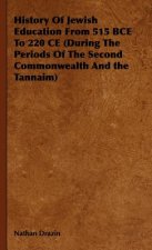History Of Jewish Education From 515 BCE To 220 CE (During The Periods Of The Second Commonwealth And the Tannaim)