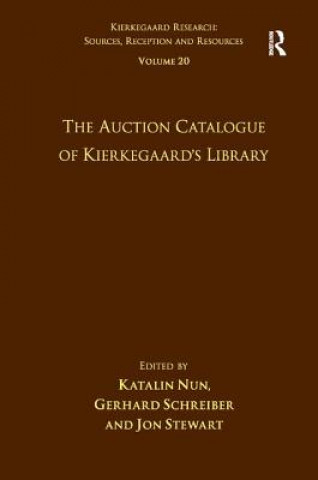 Volume 20: The Auction Catalogue of Kierkegaard's Library