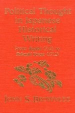 Political Thought in Japanese Historical Writing