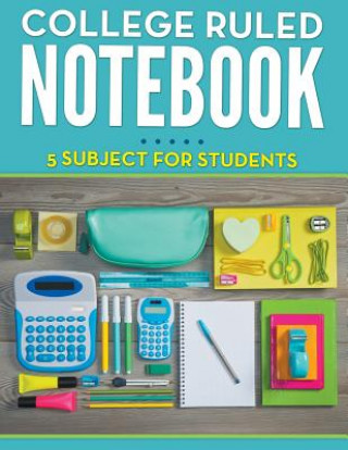 College Ruled Notebook - 5 Subject For Students