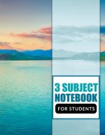 3 Subject Notebook For Students