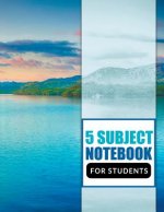 5 Subject Notebook For Students