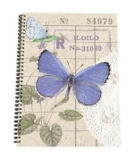 A5 Spiral Notebook Holly Blue