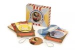 Circus Illusion Stationery Box: 10 Circus Illusion Cards with Press Out Picture Discs to Spin