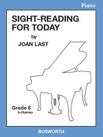 Sight Reading for Today
