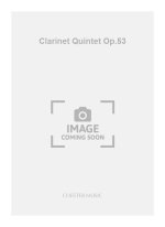 WOOD CLARINET QUINTET OP53 SC