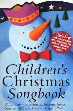 Children's Christmas Songbook in Colour Yule Log DVD
