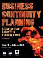 Business Continuity Planning