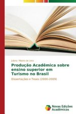 Producao Academica sobre ensino superior em Turismo no Brasil
