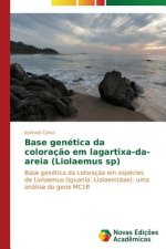 Base genetica da coloracao em lagartixa-da-areia (Liolaemus sp)