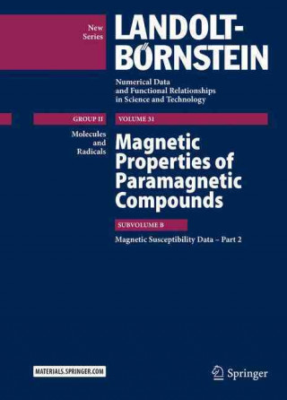 Magnetic Properties of Paramagnetic Compounds