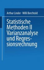 Statistische Methoden II Varianzanalyse Und Regressionsrechnung