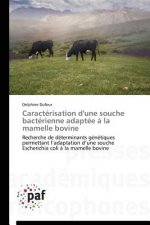Caracterisation d'Une Souche Bacterienne Adaptee A La Mamelle Bovine