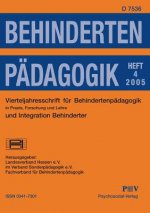 Behindertenpadagogik - Vierteljahresschrift fur Behindertenpadagogik und Integration Behinderter in Praxis, Forschung und Lehre
