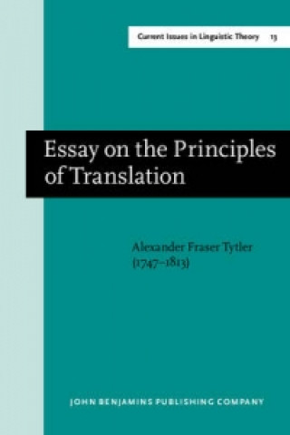 Essay on the Principles of Translation (3rd rev. ed., 1813)