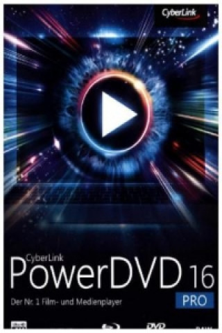 CyberLink PowerDVD 16 Pro, 1 DVD-ROM