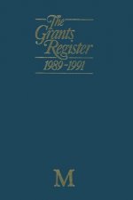 Grants Register 1989-1991