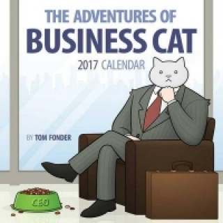 Business Cat 2017 Wall Calendar