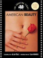 American Beauty: the Shooting Script