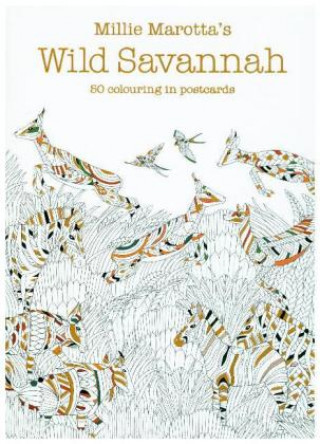 Millie Marotta's Wild Savannah Postcard Box (Millie Marotta)(Pevná)