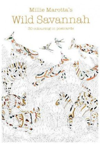 Millie Marotta's Wild Savannah Postcard Book (Millie Marotta)(Pevná)