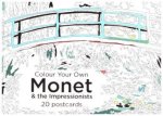 Colour Your Own Monet & the Impressionists Postcard Book