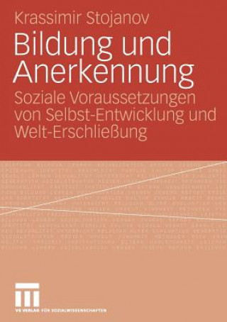 Bildung Und Anerkennung