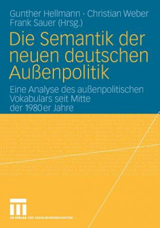 Die Semantik Der Neuen Deutschen Au enpolitik