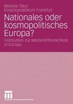 Nationales Oder Kosmopolitisches Europa?