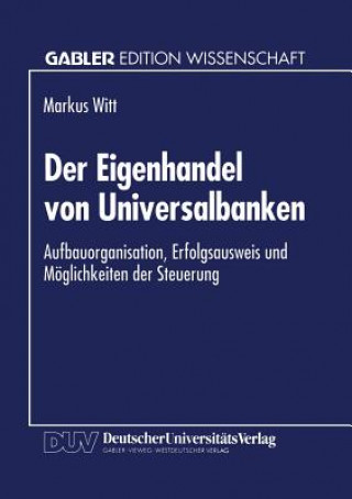 Der Eigenhandel Von Universalbanken