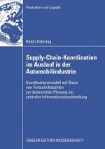 Supply-Chain-Koordination Im Auslauf in Der Automobilindustrie