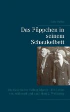 Puppchen in seinem Schaukelbett