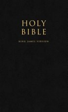 HOLY BIBLE: King James Version (KJV) Popular Gift & Award Black Leatherette Edition