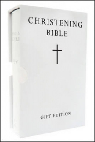 HOLY BIBLE: King James Version (KJV) White Pocket Christening Edition
