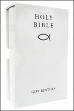 HOLY BIBLE: King James Version (KJV) White Pocket Gift Edition