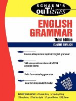 Schaum's Outline of English Grammar