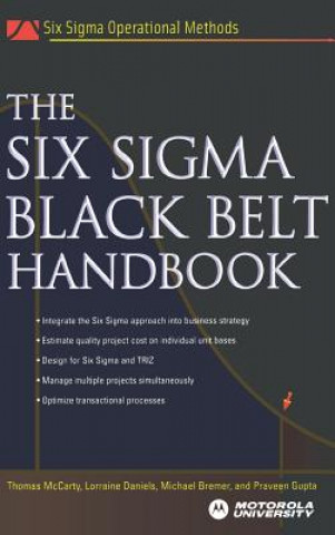 Six Sigma Black Belt Handbook (Thomas McCarty)(Twarda)