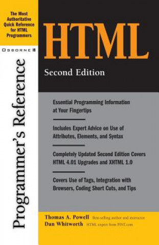 HTML Programmer's Reference