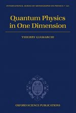 Quantum Physics in One Dimension