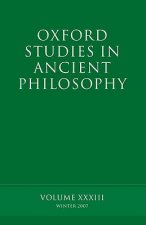 Oxford Studies in Ancient Philosophy XXXIII
