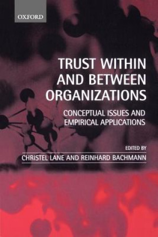 Trust Within and Between Organizations